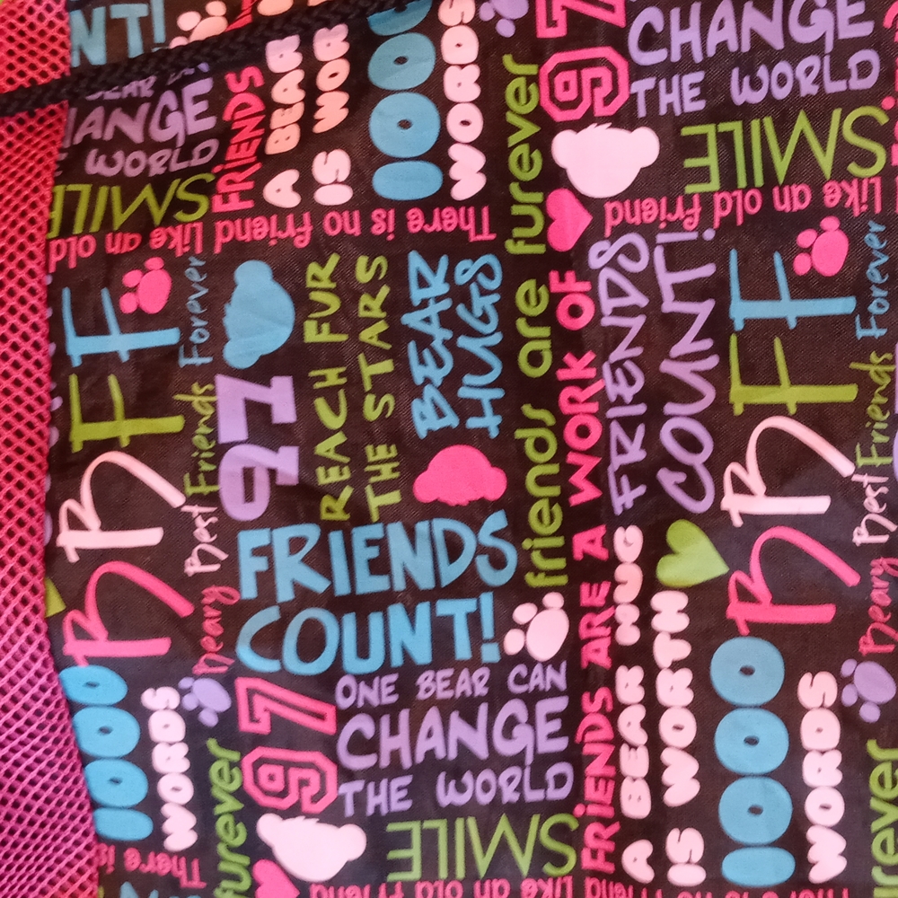 Build-A-Bear cinch backpack - Picture 5 of 7